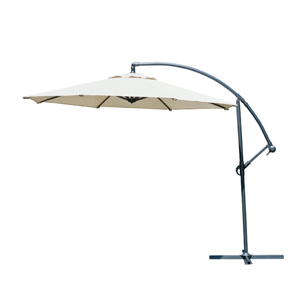 10' Round Freestanding Cantilever Umbrella