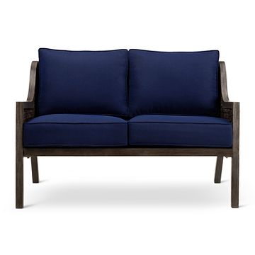 Fabron Wicker Patio Loveseat