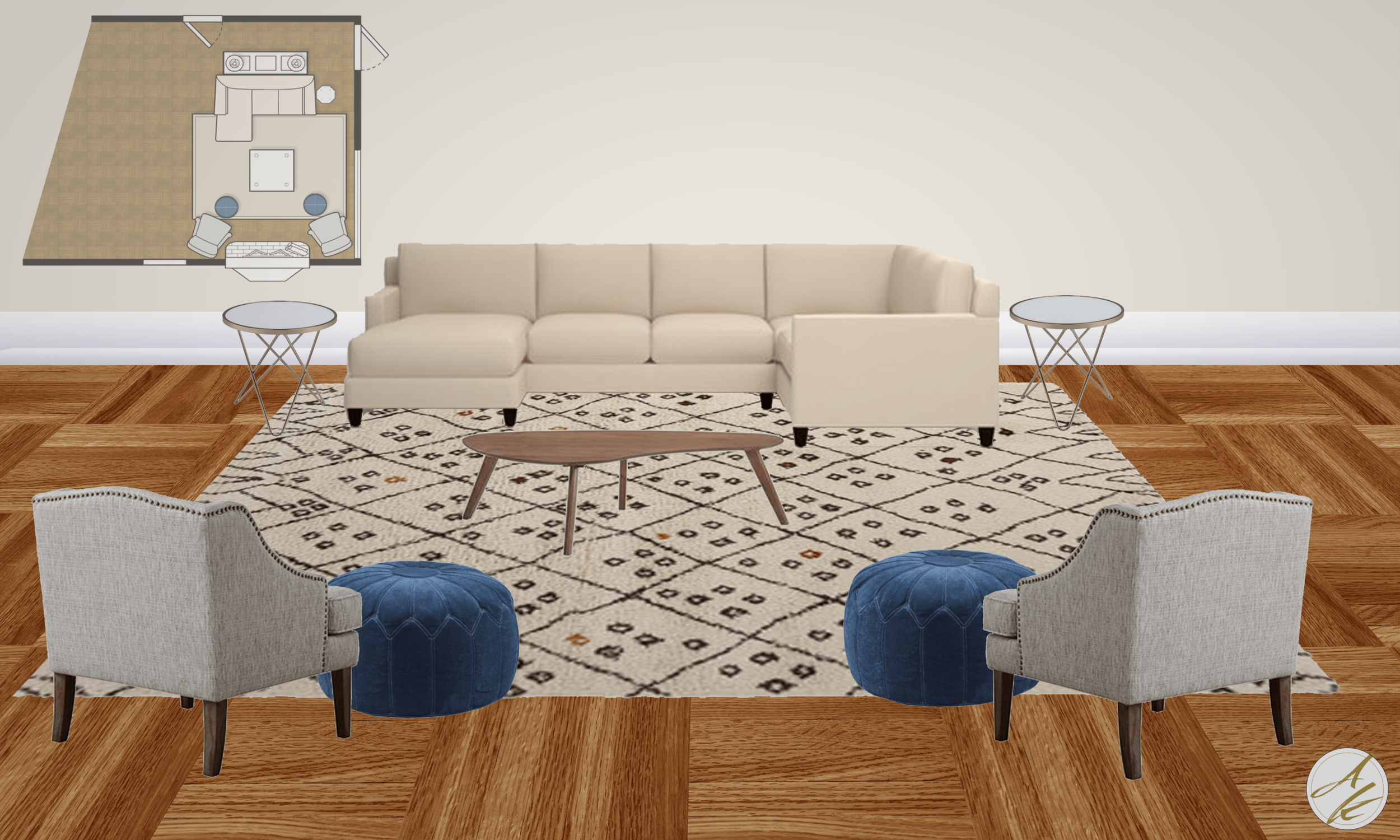 Living Room Draft Design