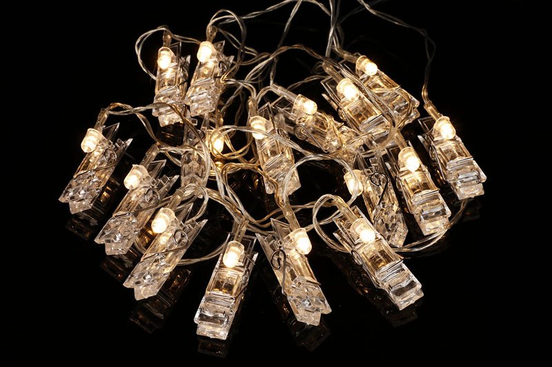 LED Photo Clip String Lights by Merkury