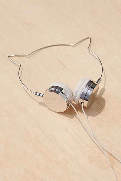 Cat Ear Stereo Headphones by Live Love Music