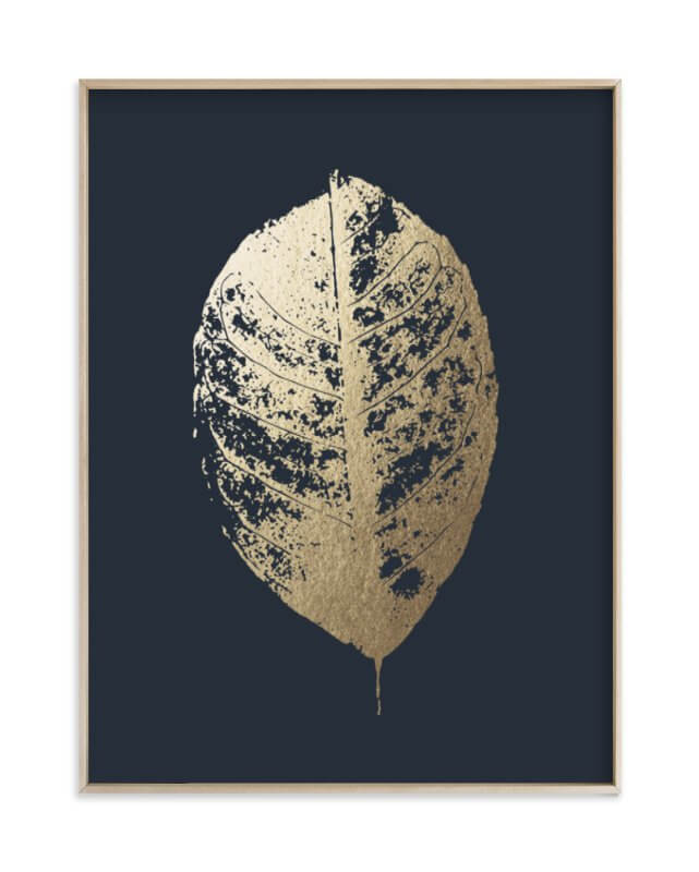 Lemon Tree Gold Foil Print