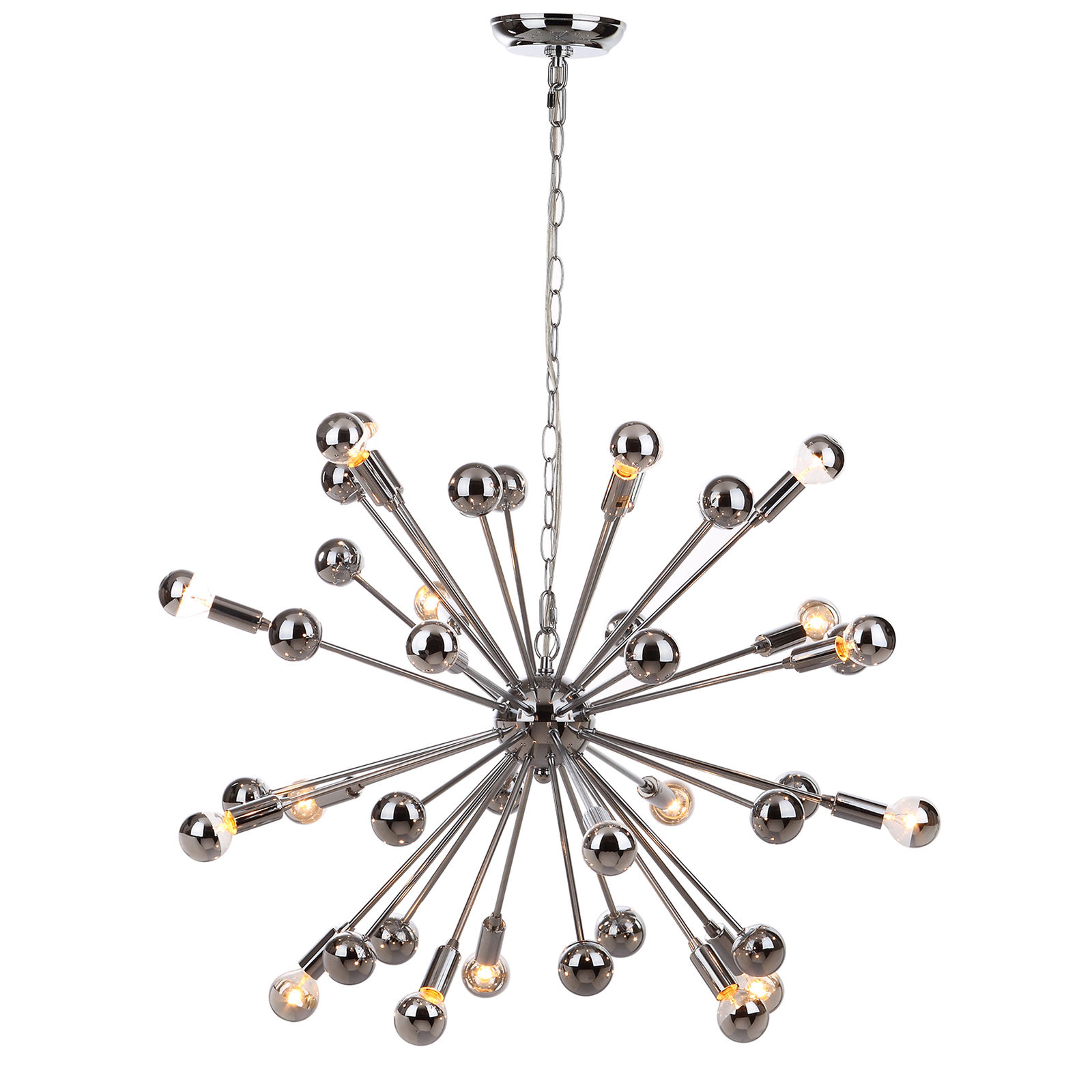 20-Light Starburst Sputnik Pendant Light