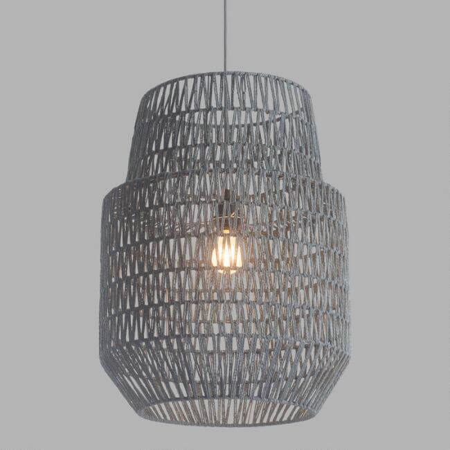 Gray Two Tier Daydream Pendant Lamp