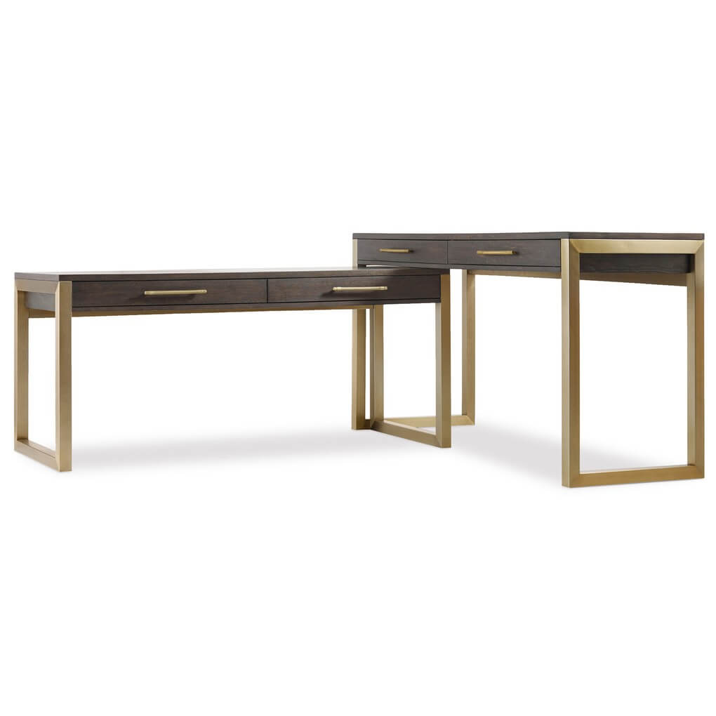 Curata Two-Piece Desk Group by Hooker Furniture