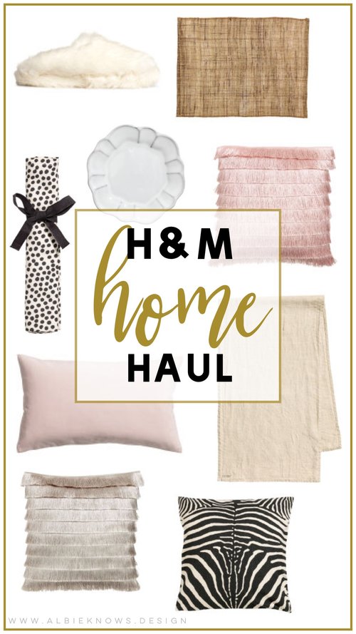 Shop With Me: What's In My H&M Home Cart? by Albie Knows Interior Design +  Content Creation