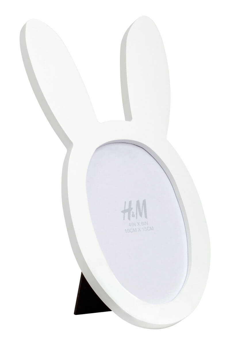 photo frame with rabbit ears