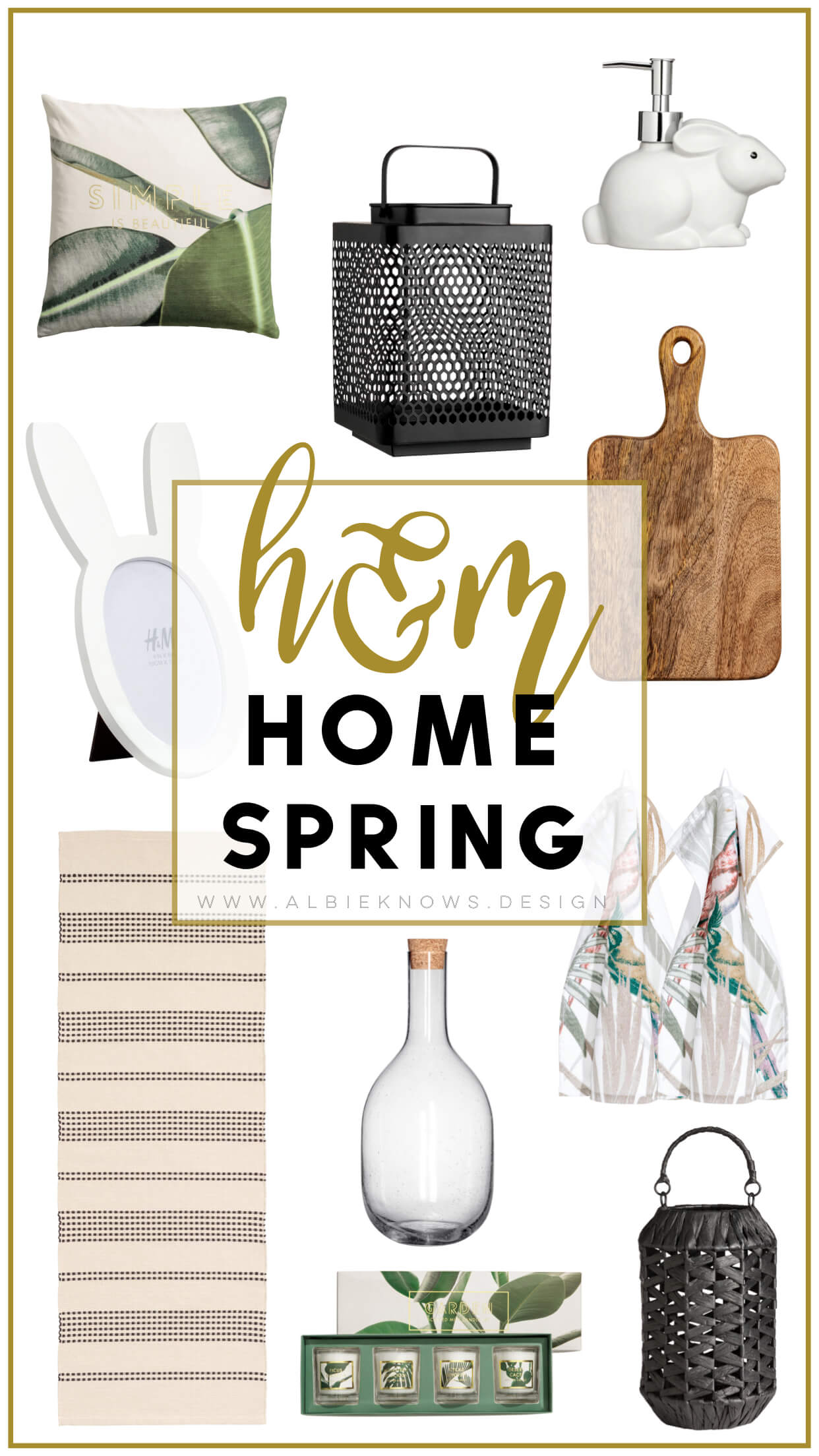 Shop With Me H M Home Spring Essentials Haul By Albie Knows