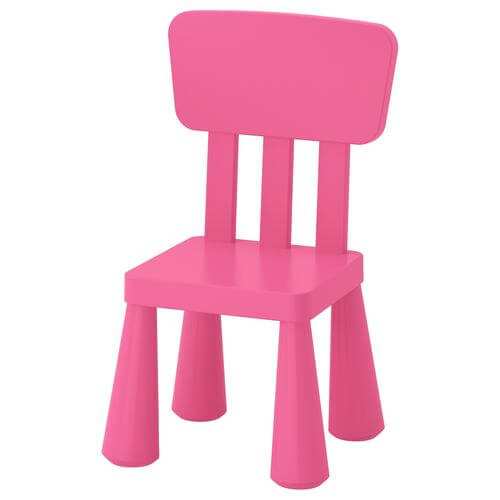 Mammut Children's Chair, Pink