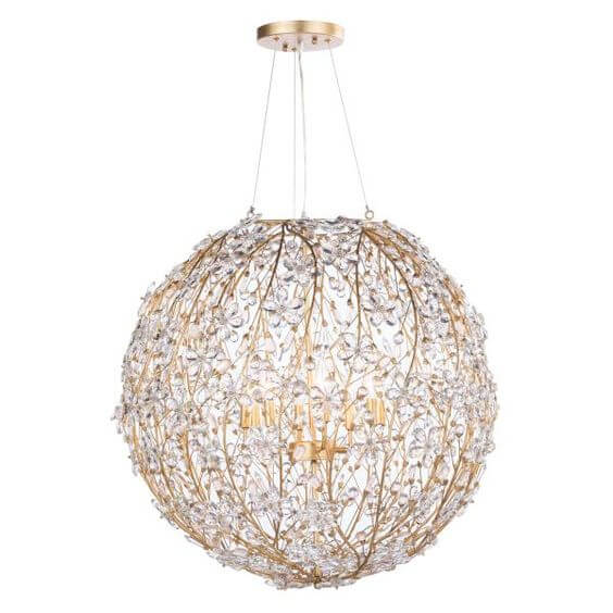 High Point Market || New Product Picks || Regina-Andrew Design || Cheshire Large Chandelier Gold