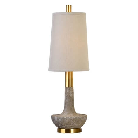 Aita Tall Table Lamp, Stone