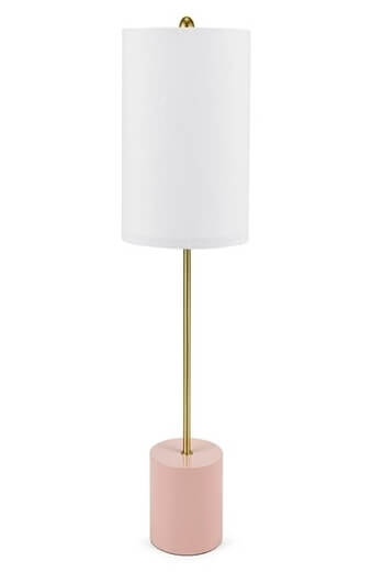 Cupcakes and Cashmere Elemental Table Lamp, Blush