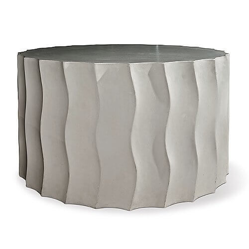 Wave Accent Table, Wide