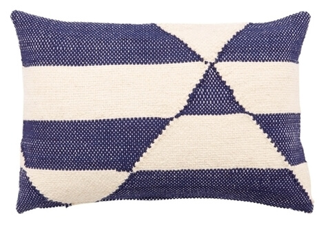 Starboard Lumbar Pillow, Blue