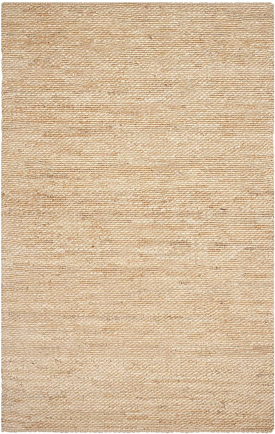 Hand Woven Natural Jute Area Rug 