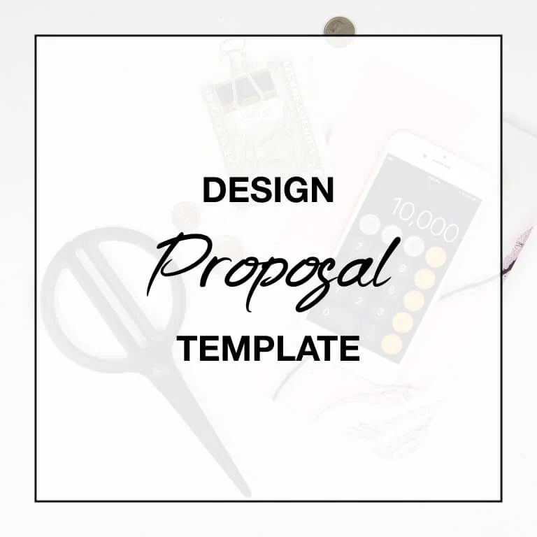 Design Proposal Template (Pages for Mac)