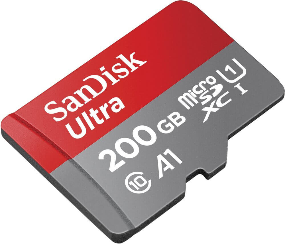 Sandisk Ultra 200GB Micro Card with Adapter