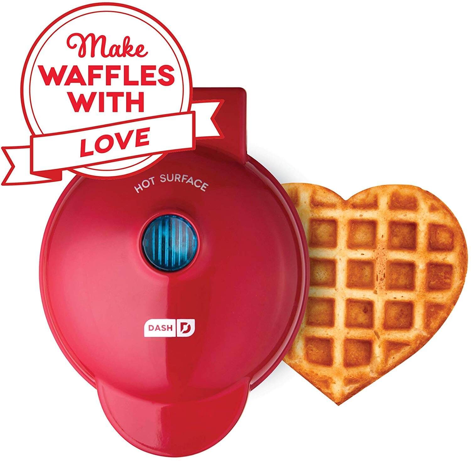 Mini Maker Machine Heart Shaped Individual Waffles