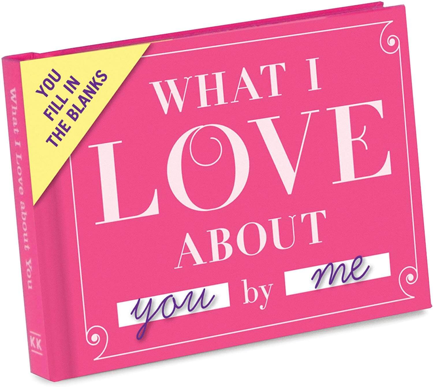Knock Knock What I Love about You Fill in the Love Book Fill-in-the-Blank Gift Journal