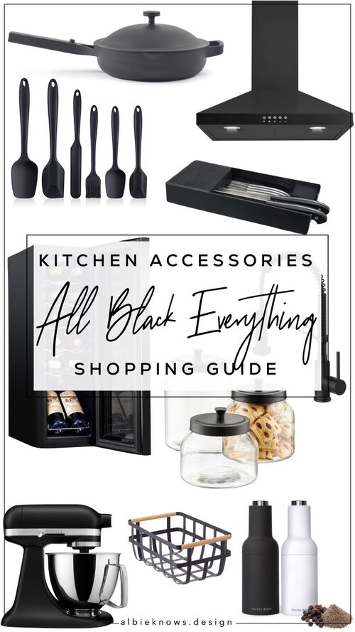 16 All-Black Kitchen Items That Match Your Soul