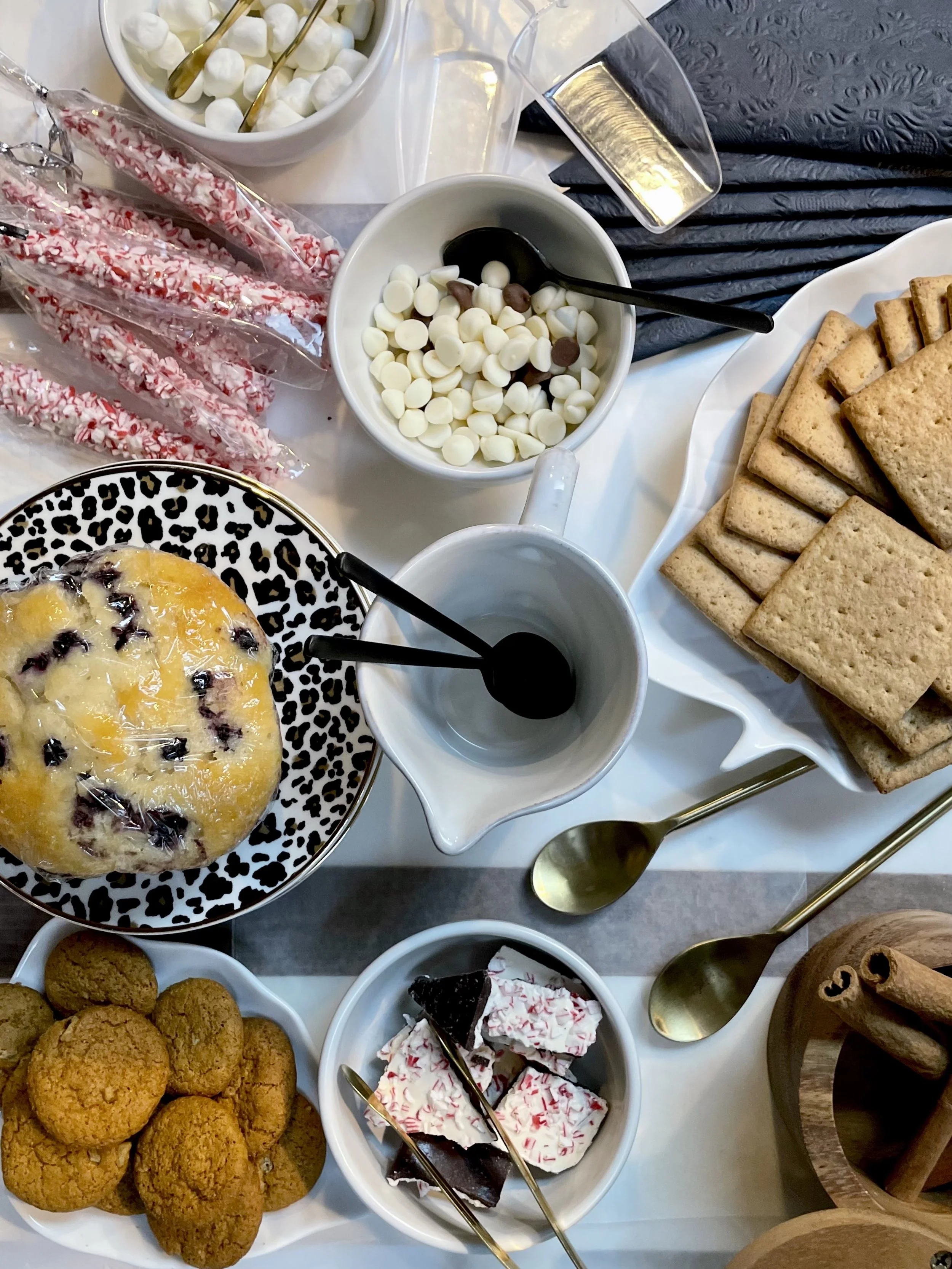 Creating a Basic Hot Chocolate Charcuterie Board