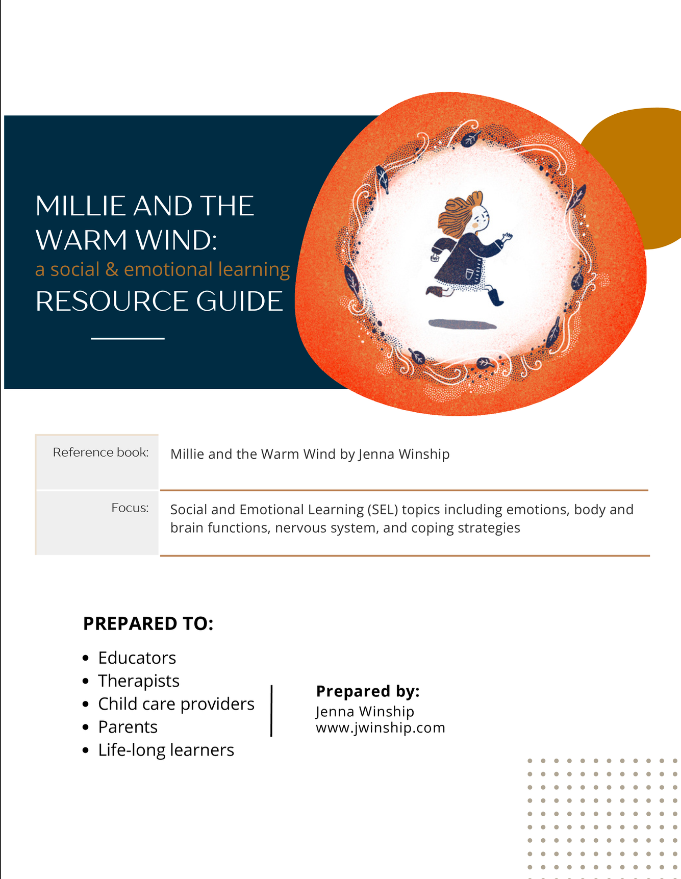 Millie and the Warm Wind: a Social and Emotional Learning Guide