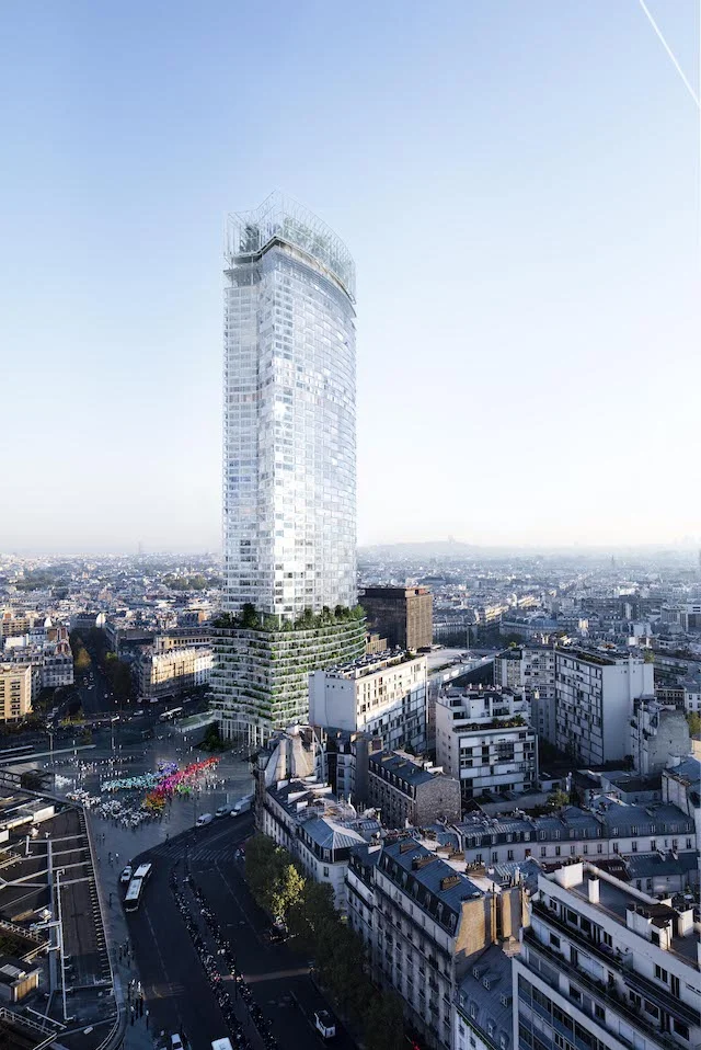 即將改建完成的蒙帕納斯大樓。圖片來源:Nouvelle AOM