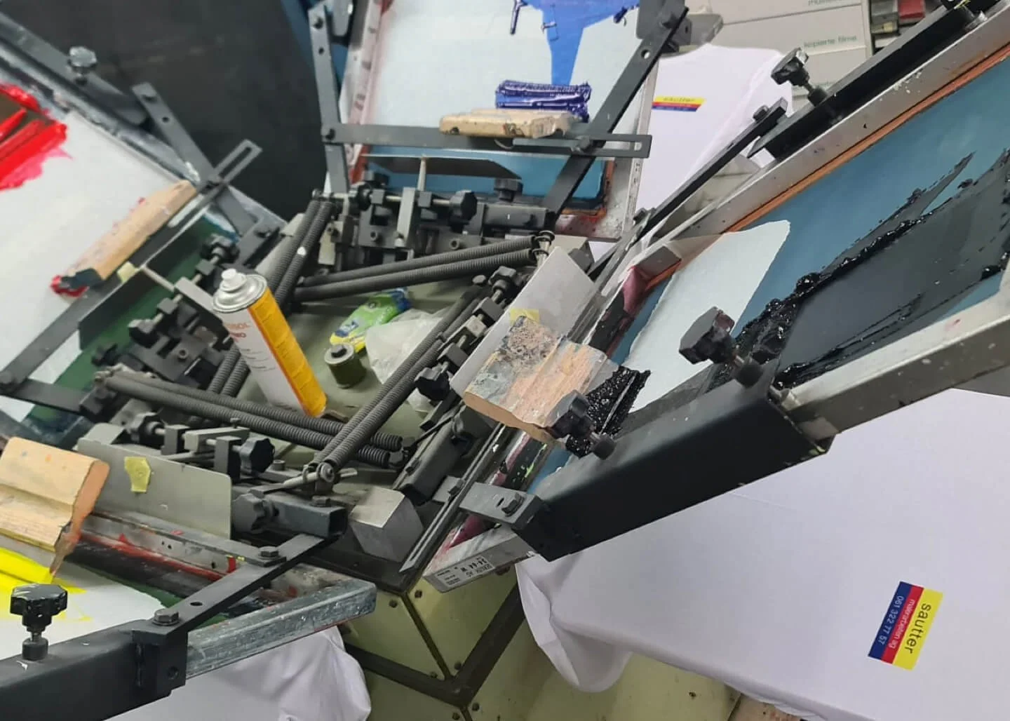 Siebdruck Maschine
