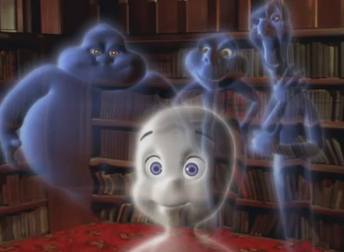In this quiet, we connect to the corners of our consciousness. In these corners sit ghosts. Ghosts of unfinished conversations, ghosts of inventions, and ghosts of problems yet to be solved. We float like ghosts ourselves through time and walls - just like we're shown in children's books and cartoons. IMAGE: Casper the Friendly Ghost