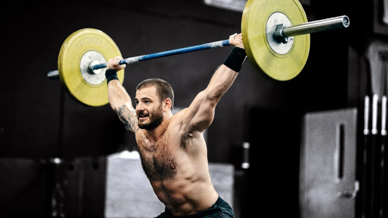 Matt Fraser performing the Snatch