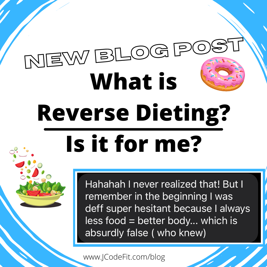 What is Reverse Dieting and Is It for Me?