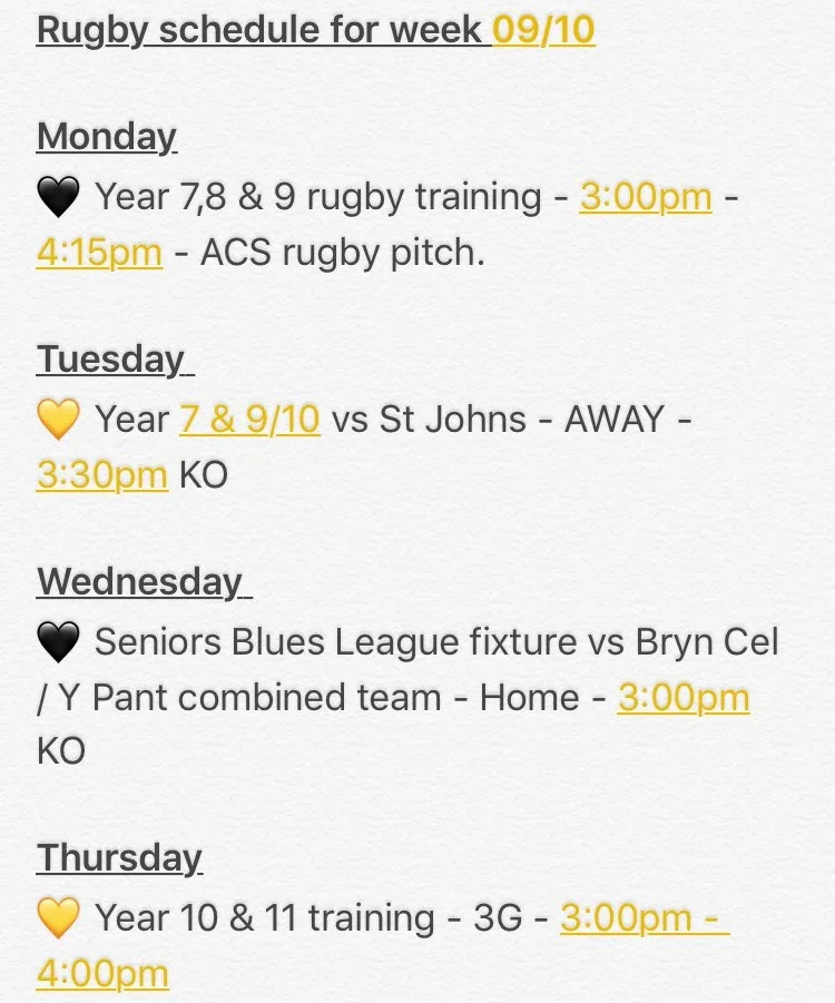 Tweet - @ACSRugbyAcademy