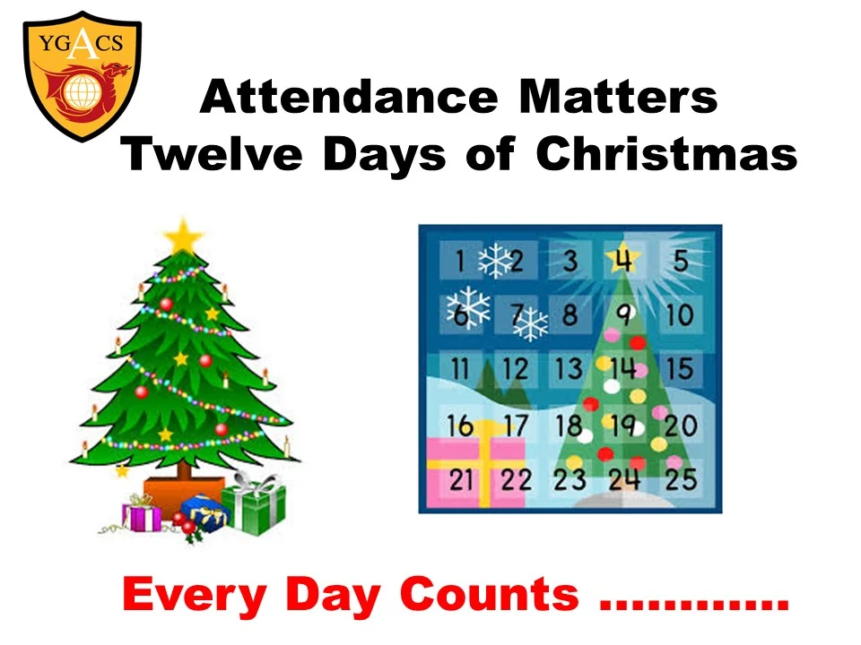 Attendance Matters - Twelve Days of Christmas
