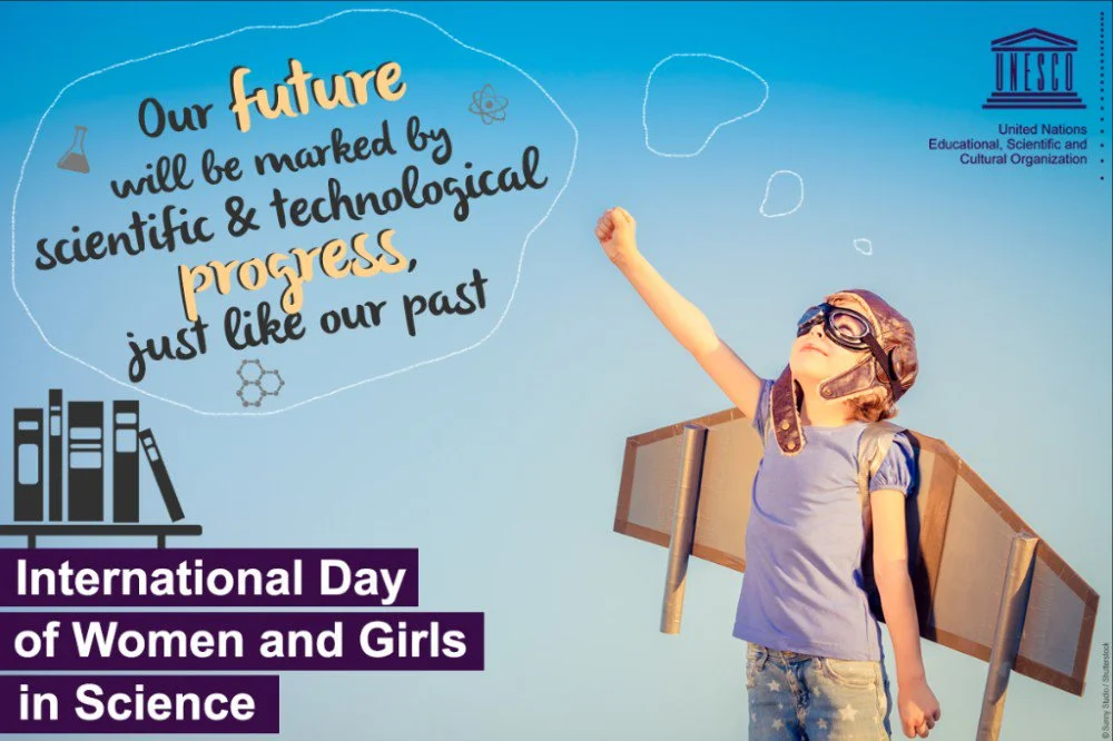Today is international #WomenInScience day! We can't wait to see how far our @ACS_science students fly! #TheFuture #WomenInSTEM #StriveBelieveAchieve