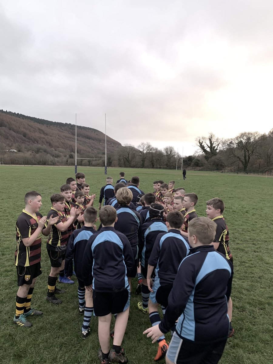 Rugby is not all about winning but I'm so chuffed for year 7 today. They've improved so much since September and deserved their hard earned win today against Afon Taf.