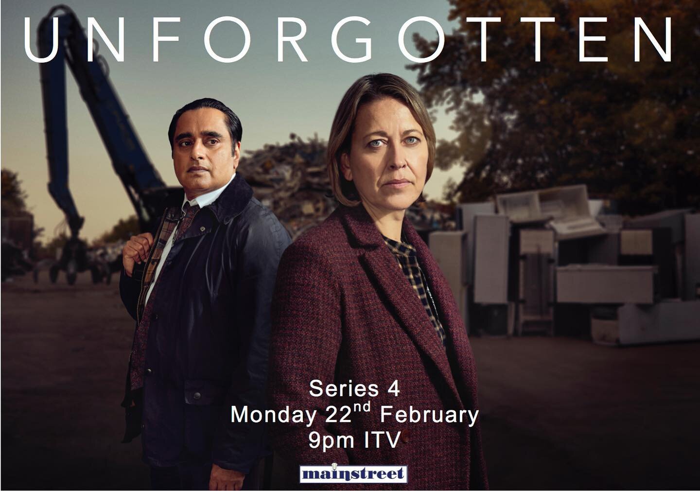 Cassie and Sunny are back! #Unforgotten returns Monday 22nd Feb at 9pm on @itv