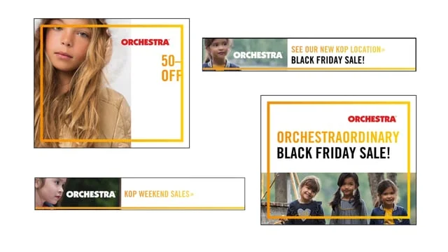 ORCHESTRA html banners