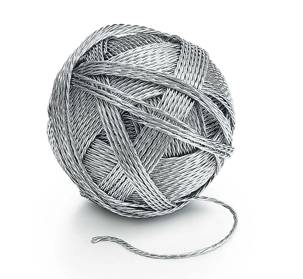 Tiffany & Co.'s ball of yarn costs $9,000.