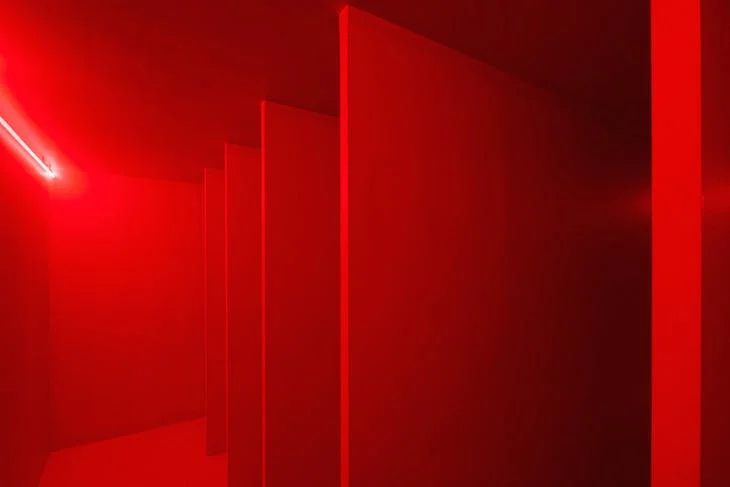 Spatial Environment in Red Light , 1967.