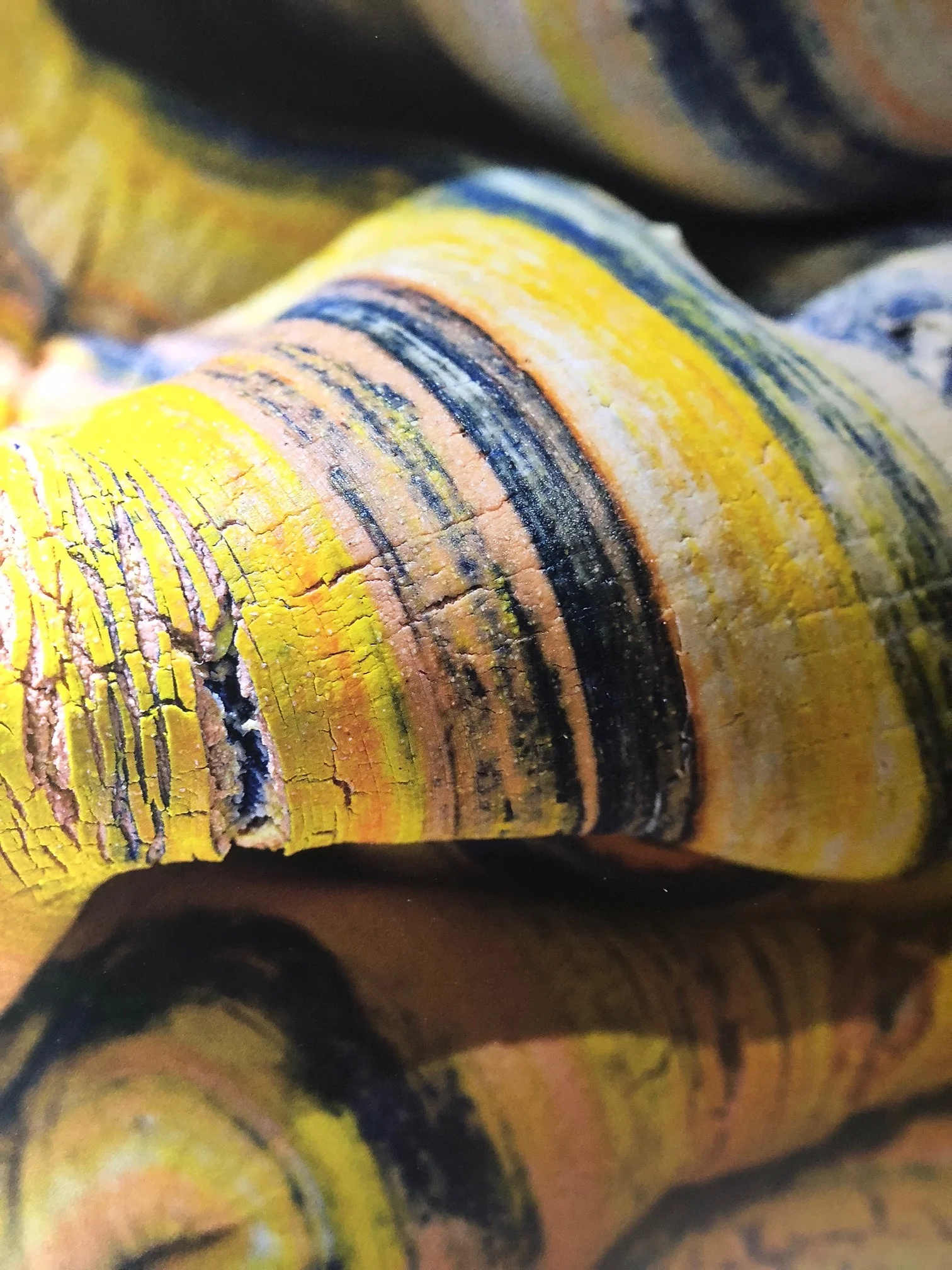 Detail of a work by Anton Alvarez.