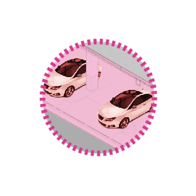 Subterranean Parking By locating parking below grade it eliminates hot, impervious surfaces from being located above grade. These surfaces when located above grade produce add to the heat island effect, as well as, create stormwater runoff in stead of allowing water to absorb into the earth.