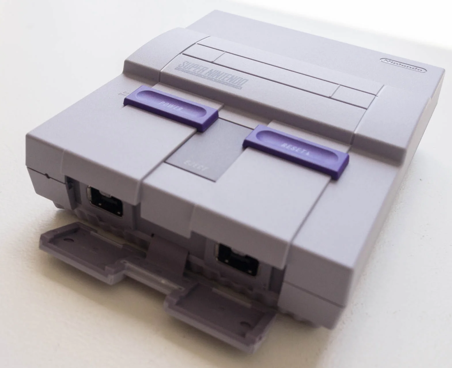 The front panel opens to help keep the look clean, while maintining the necessary new ports.