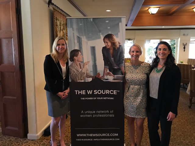  Co-founder of The W Source™ Hannah Buschbom (left) with member, Lauren Laforge (center) and The W Source™  Marketing Director, Kristine Miller (right) at the launch of the Santa Barbara, CA Chapter. 