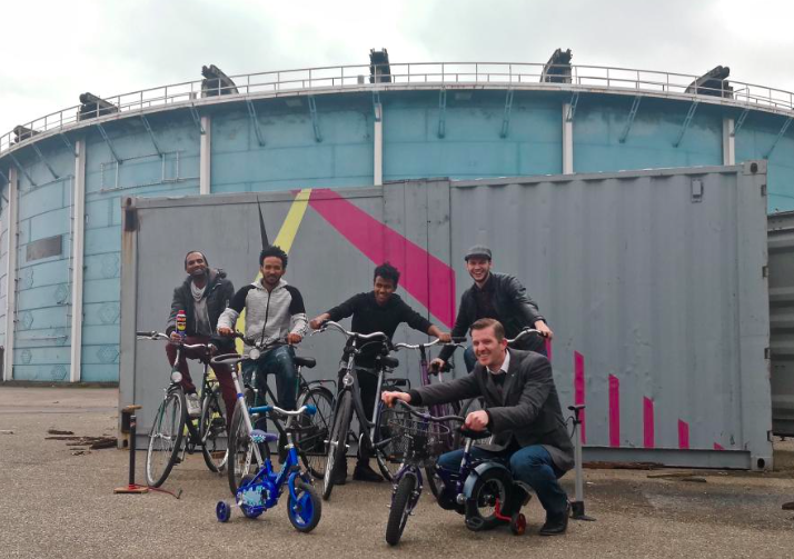 Alles en iedereen knapt op bij Fix 'n Fiets