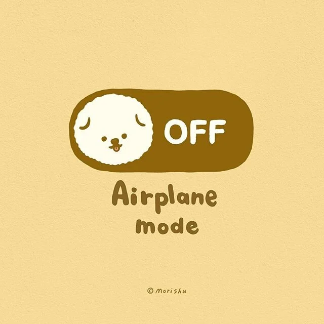 I miss my airplane mode! ✈️ ⁣⁣
想念出國的日子！⁣
決定這個周末切換airplane飛航模式，
輕鬆愜意的在家喝咖啡曬太陽～😎🏖⁣
只要心中有大海，在哪都是渡假天堂！（汪）🐶⁣⁣ #vacationathome #holidaysathome🎅🏻🎄❤️