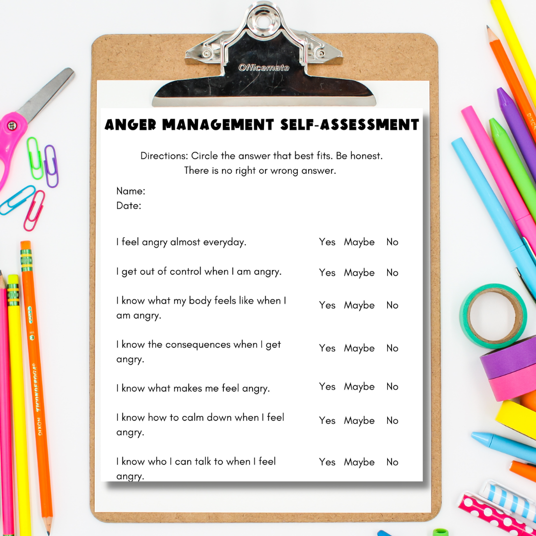 anger management self assessment