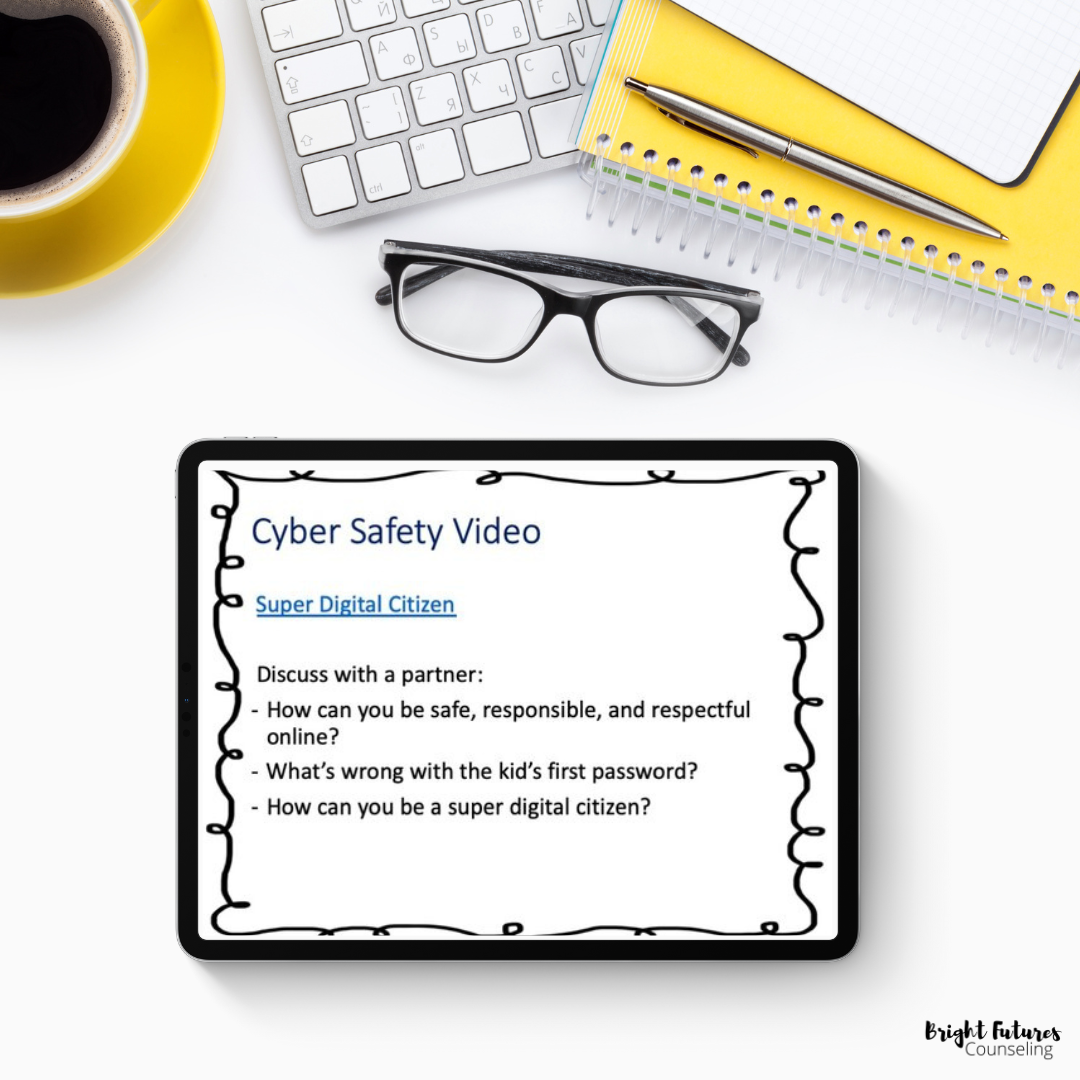 cyber safety guidance lesson