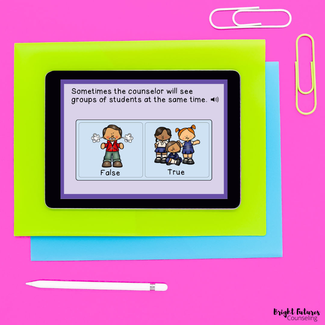 School Counselor Questions Which Meet the Counselor Lesson is right