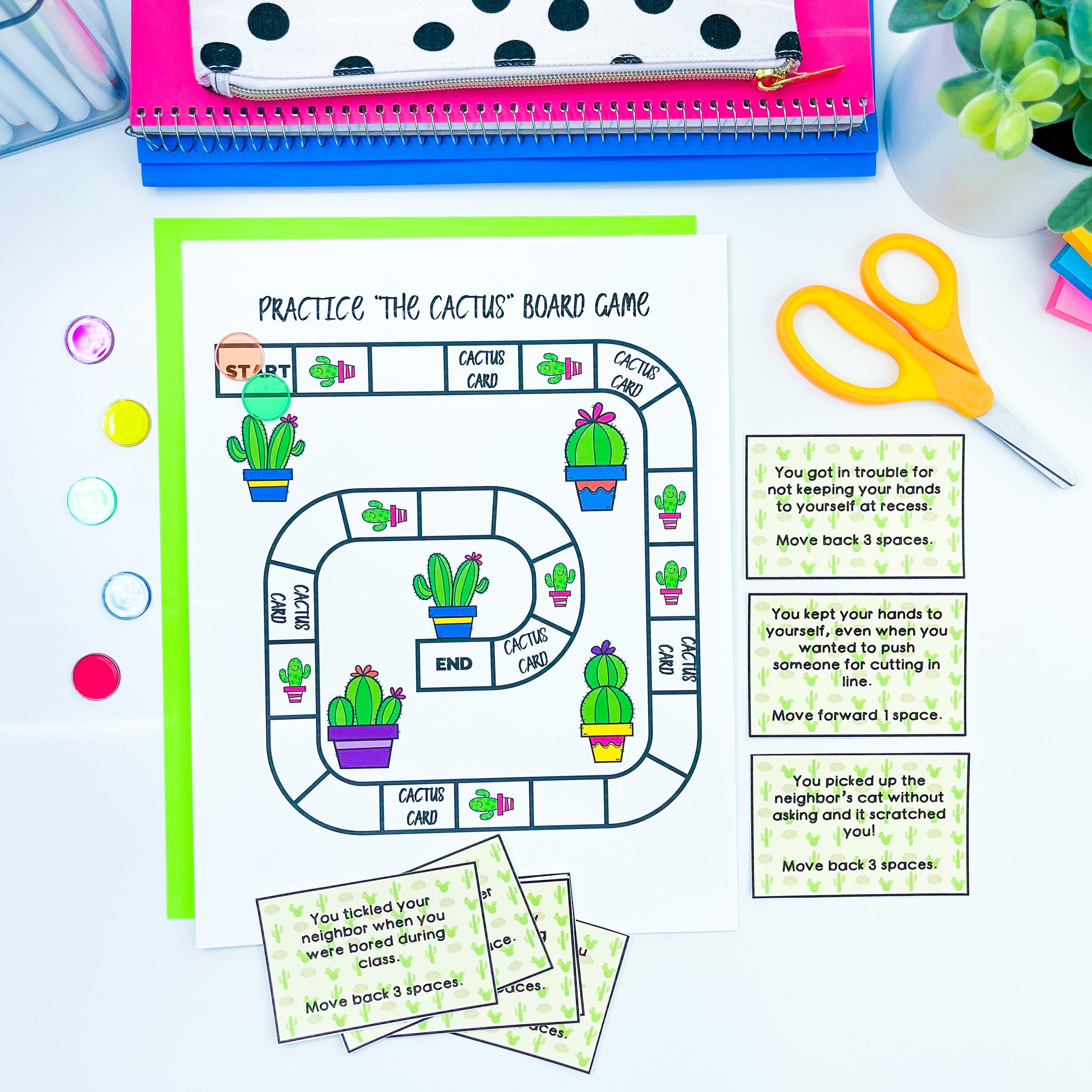 cactus counseling board game
