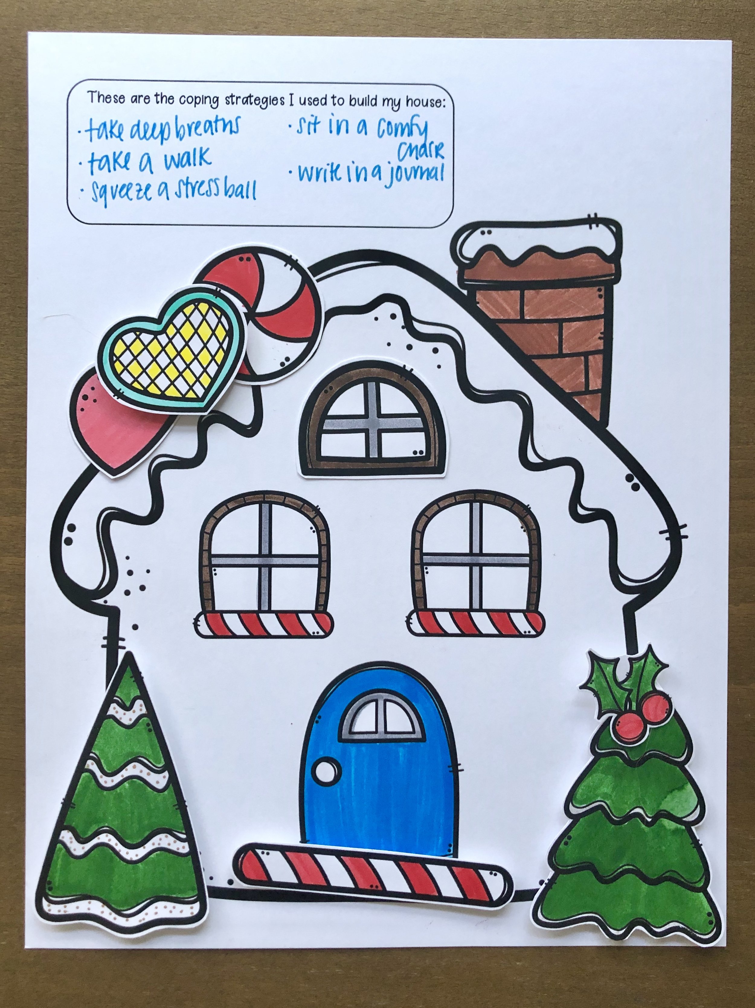 counseling countdown to winter break activity